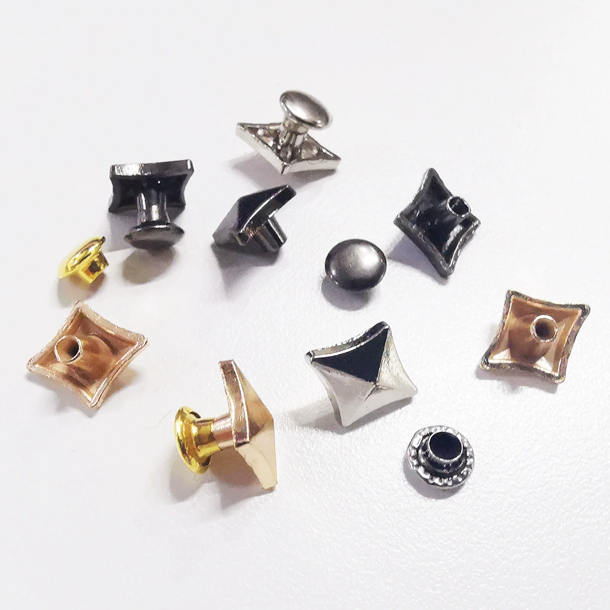 Алмазная Кнопка DIY ювелирные изделия авария шпилька сплав жесткий не ржавая Пряжка Сумка Одежда Обувь заклепка