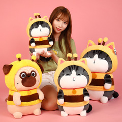 Emperor Cat Plush Toy, Black Cat Figure, Sleeping Cat Style, Cute Cat Plush, Cat Stuffed Animal, Cat Pillow, Bedtime Companion, Soft Cat Toy