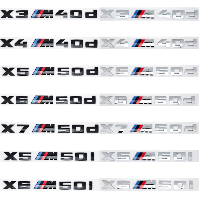 Suitable for Bmw m Standard 3 Series 5 Series 7 Series Modified M5M6 Fender m Side Car Logo X3X4X5X6 Car Sticker Tail Logo Suitable for Bmw m Standard 3 Series 5 Series 7 Series Modified M5M6 Fender m Side Car Logo X3X4X5X6 Car Sticker Tail Logo