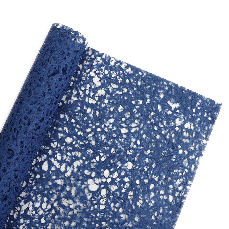 Papel de ensueño hueco de Xiyu Papel de fibra de seda de cáñamo Papel de macarrón de ensueño de alta calidad Papel de arte de flores de embalaje diye hecho a mano