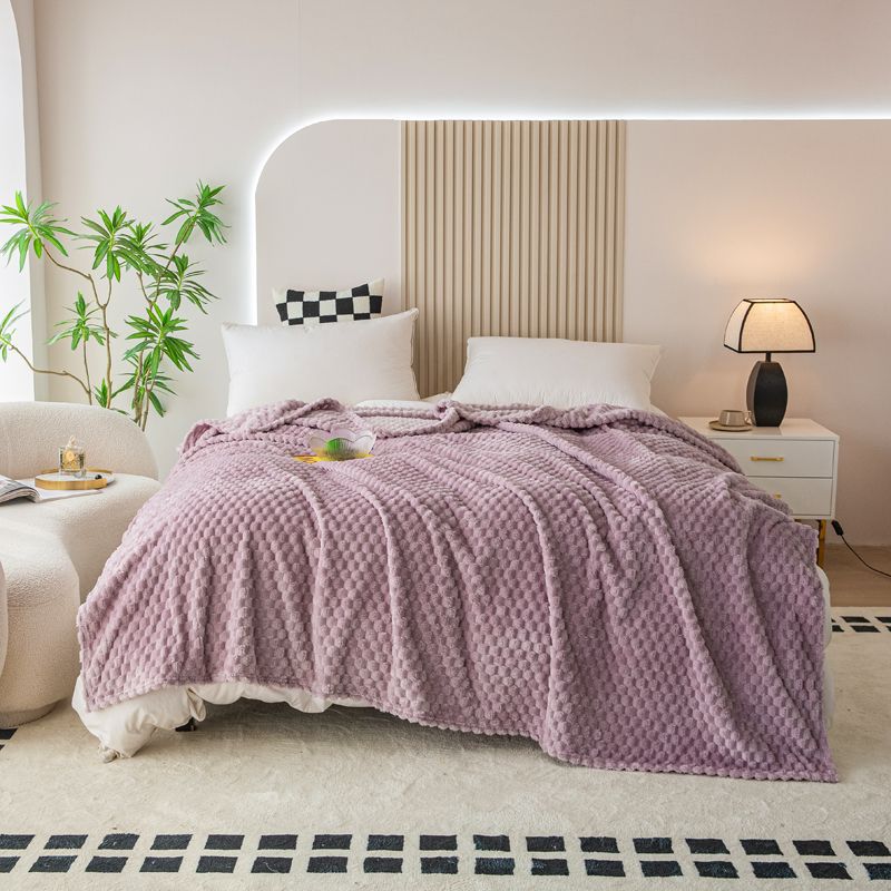 Cubierta de acondicionador de oro acurrucado dormitorio de estudiantes se puede lavar con máquina mantas de mantas de lana mágica de verano cuatro estaciones