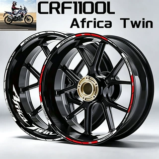 适用于本田CRF1100L Africa Twin拉力摩托车轮毂反光贴纸车身贴花