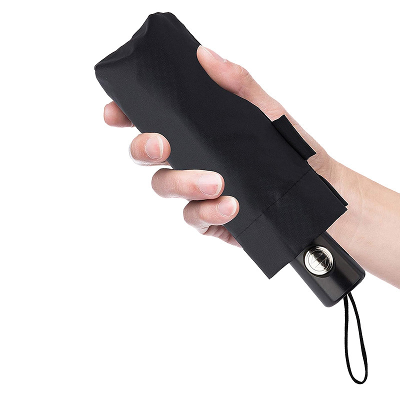 Small Lightweight Mini Travel Windproof Compact Auto on Off Closed Fully Automatic 50% Off Stack Advertising Umbrella Factory