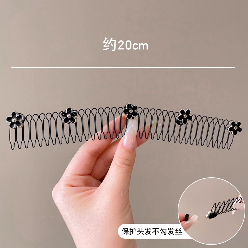 Arteto de cabello roto para niños, niña, peine para el cabello, horquilla en la frente, princesa, peine en la parte posterior de la cabeza del bebé, horquilla, tocado