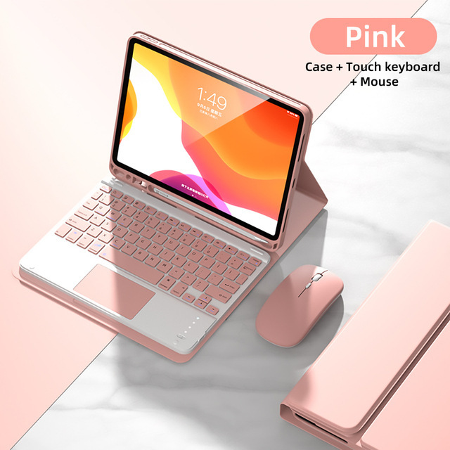 iPad第10世代に適したマジックタッチBluetoothキーボードPro11保護ケース10.2inchAir 4 5 6レザーケース10.9|undefined