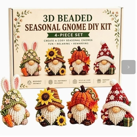 Kit de Cuentas de Animales DIY 3D Plástico