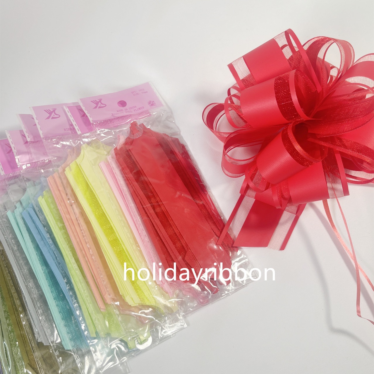 Vehículo de la boda Nieve Suya Bolas de flores de decoración de boda Bolas de flores de Navidad de color sólido de diseño de boda cinta de plástico