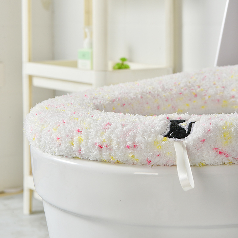 トイレマット四季通用家庭用トイレマット冬トイレマット通用トイレカバー冬トイレ座布団|undefined