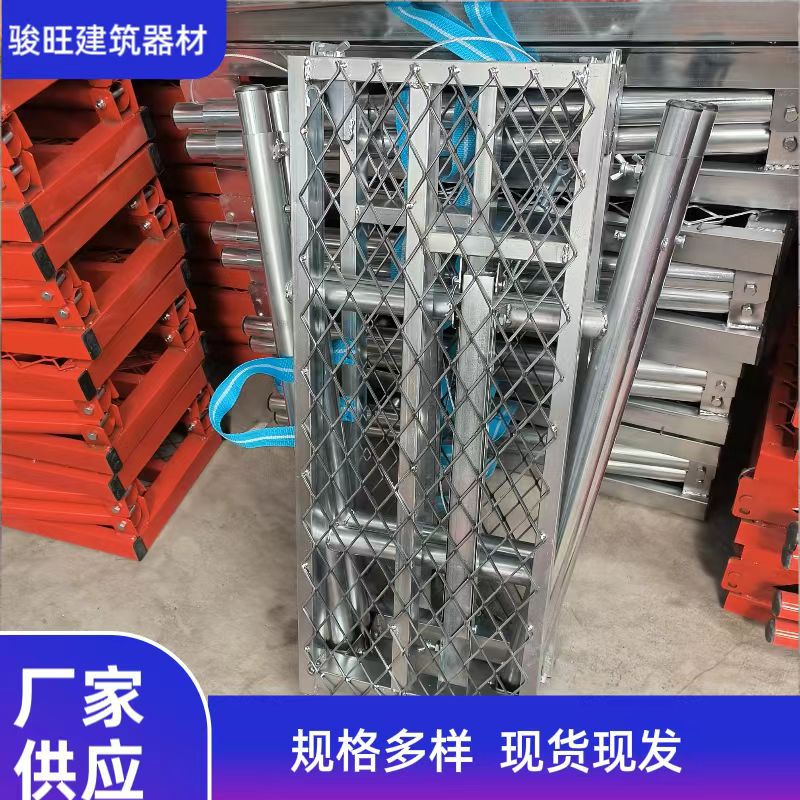 镀锌马凳折叠脚手架加厚升降折叠马凳厂家生产室内外装修平台梯子