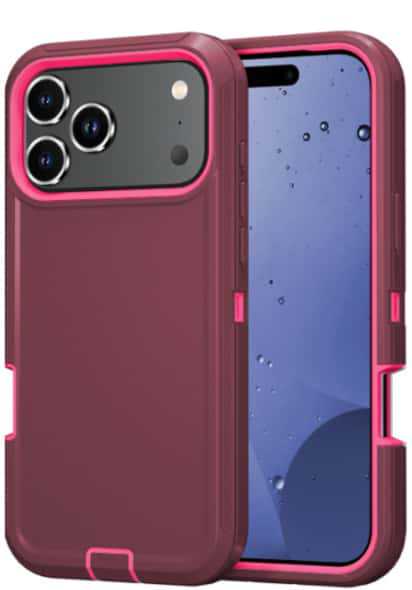 适用于iPhone17pro三防机器人手机壳外贸专供重防三合一手机壳|undefined