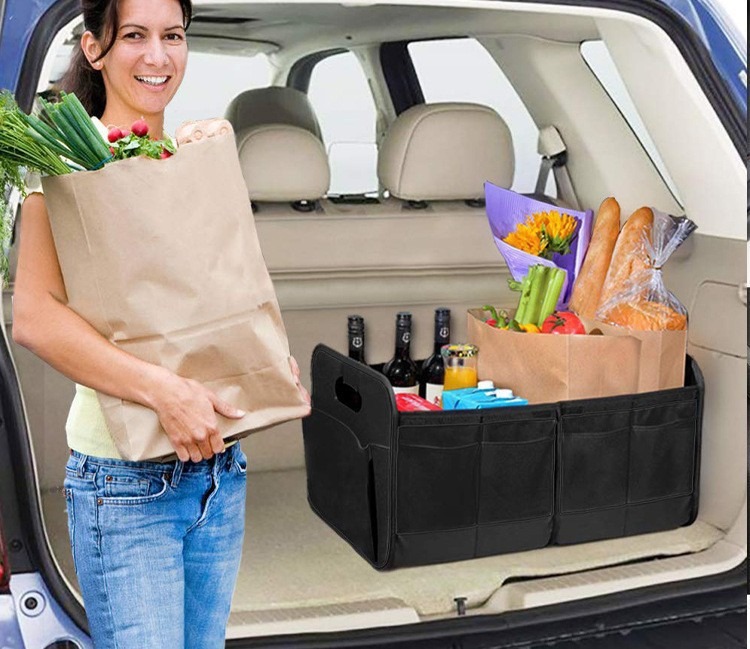 Cross-border outdoor car storage box Amazon car storage box car storage portable folding back box manufacturers