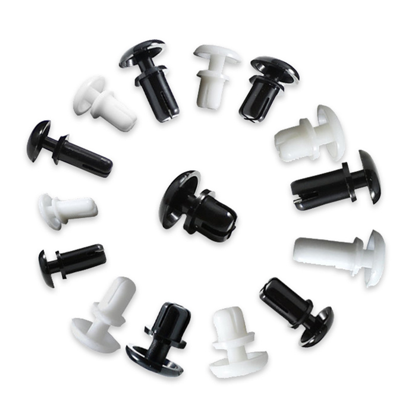 源头厂家尼龙膨胀铆钉r型固定扣阻燃V0家具家装防松脱塑料铆钉