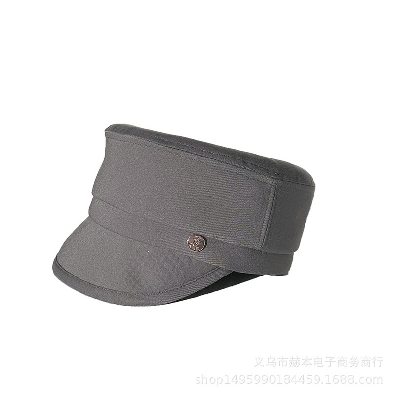 日单CA家卢昱晓同款黑色帽子复古百搭报童帽时尚薄款鸭舌帽男女款|undefined