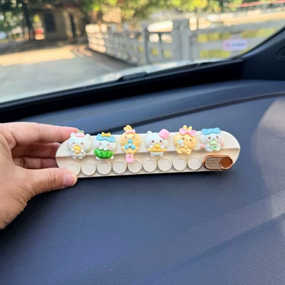 Car Moving Phone Plate, Cute, Nömrəli dayanma kartı - bunny-crossdress-white-base