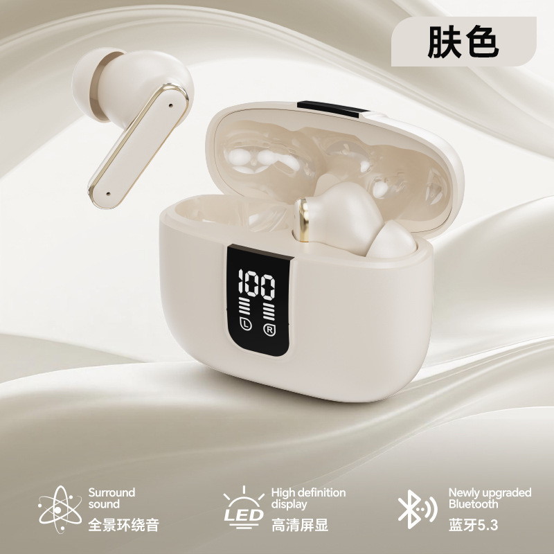 2026 nuevo Q57 auriculares de alta calidad de sonido Bluetooth Q58 verdadero inalámbrico reducción de ruido super larga duración de uso sin dolor con pantalla digital