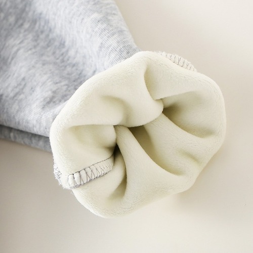 Children's clothing boys' velvet sweatshirt autumn and winter new style children's sweatshirt baby cartoon print long-sleeved casual top