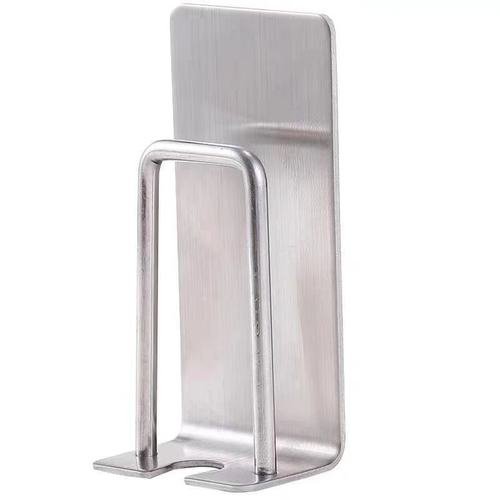 Toothbrush holder storage rack 304 stainless steel toothbrush wash cup holder no punching bathroom wall hanging tooth cup holder storage rack