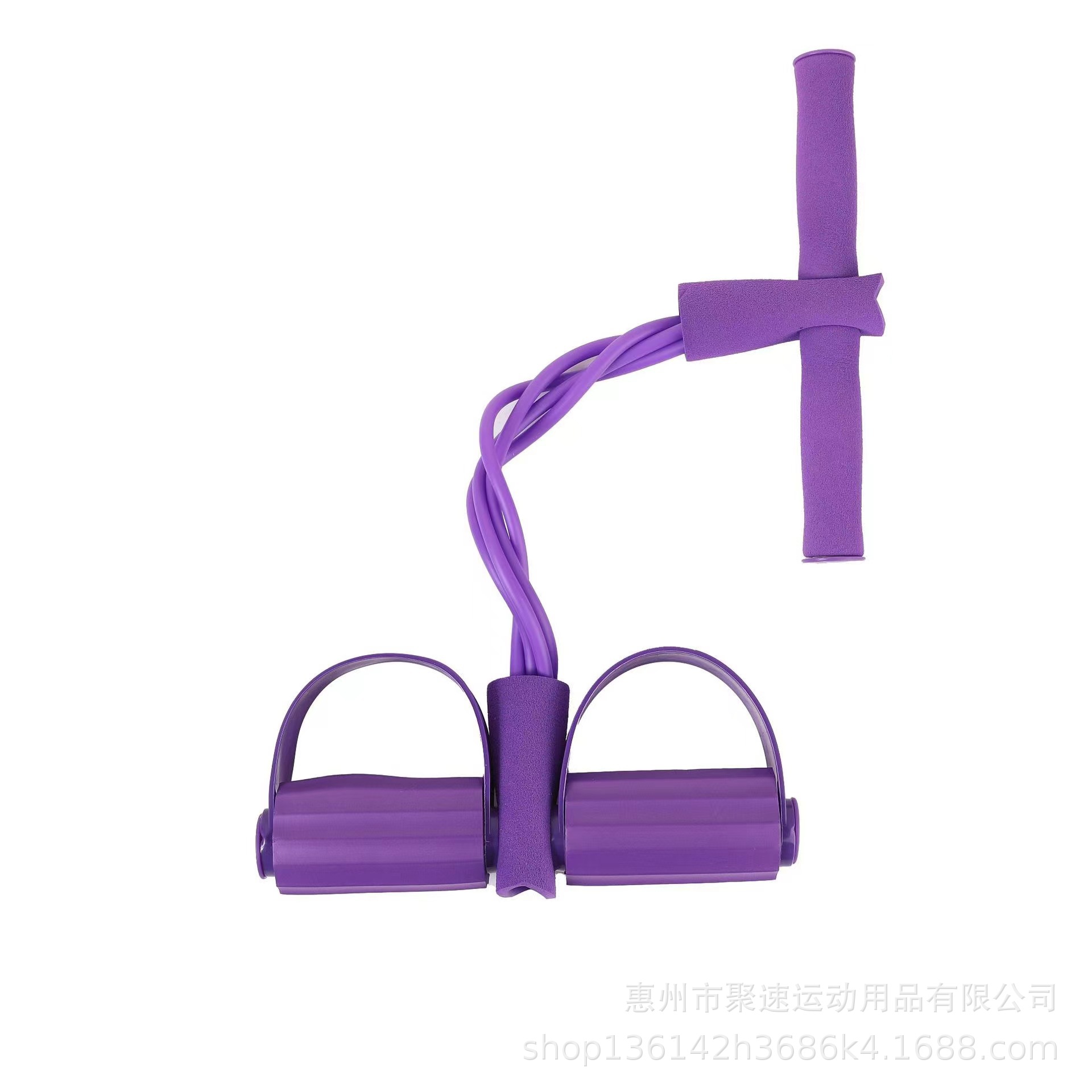 강화 된 4 튜브 풀 퍼플