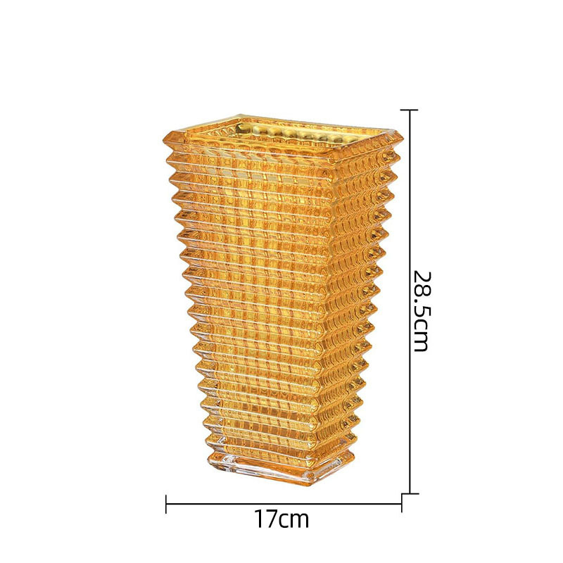 Gran modelo cuadrado (dorado)