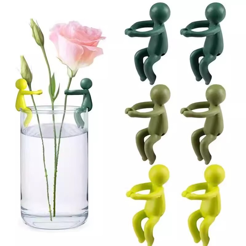 Hydroponic Plant Growth Companion for Straightening and Supporting Branches, Office Desk Decoration, Fixed Shape Figurine for Hydroponic Plant Straightening