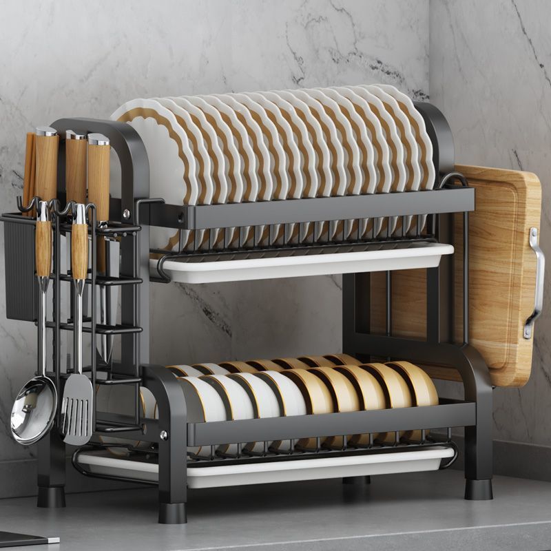 Estantes de cocina, platos, platos, estantes de almacenamiento, estantes de drenaje, estantes de vajilla multifuncionales para el hogar, cajas de almacenamiento de vajilla, armarios