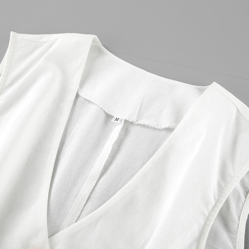 238g Weight Sleeveless Sleeve Length Cotton Fabric Type Pant Co-ord Set Sets Type 2 Pieces Set Quantity Holiday, Daily Occasion V Neck Neckline Regular Fit Fit Type Solid Color Pattern Summer Season Women's Gender Streetwear Style Holiday Daily Women's Streetwear Solid Color Cotton Pant Co-ord Set Shorts Sets 27