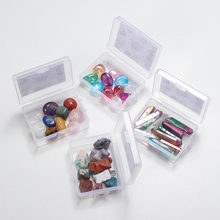 摆件电镀宝石矿物晶体儿童科普教学礼盒其他天然水晶原石矿石标本