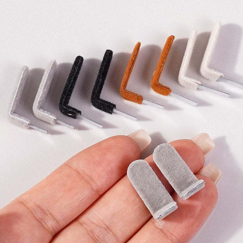 Velvet Lining and Metal Inserts for Jewelry Boxes, Ring Box Clasps, Necklace Hooks, Custom Round Tail Nails for Jewelry Boxes