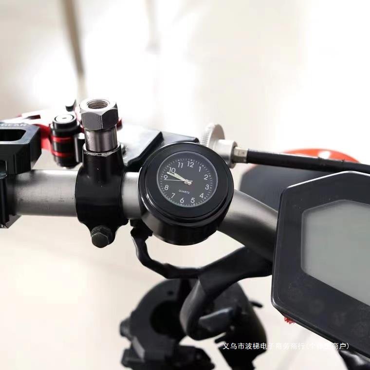 오토바이 자동차 미니 전자 페이스트 시계 매버릭스 전기 자동차 방수 발광 자동차 시계 테이크 아웃 장비