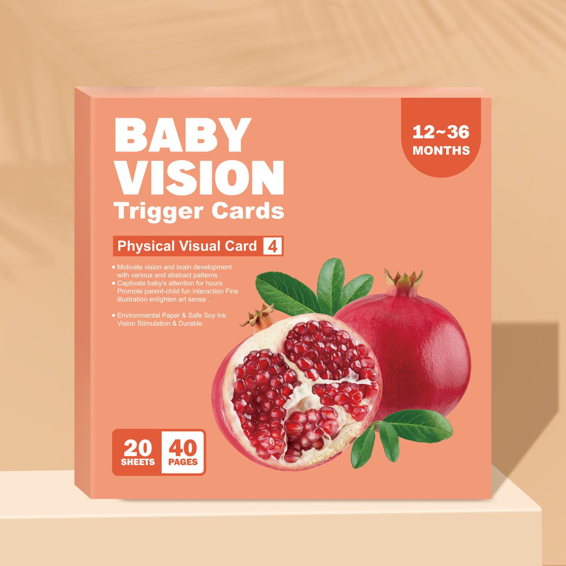 Tarjetas de estimulación visual para bebés recién nacidos de 0 a 36 meses, tarjetas de seguimiento en blanco y negro y coloridas, tarjetas educativas cognitivas