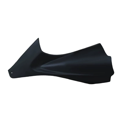 Fender, Fuel Tank Cover, Outer — Motorcycle Fender - right-head-tube-cover-black