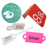 ПВХ Пластиковые листинг пластиковые круглые пластиковые ключи Создание ПВХ багаж лиш