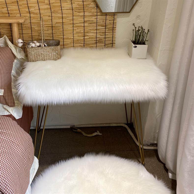 Stuffed Chair Cushion, Dresser, Plush Cushion, Bedside Table Cover, Desktop Decoration, Bedroom Carpet, Living Room Coffee Table Tablecloth
