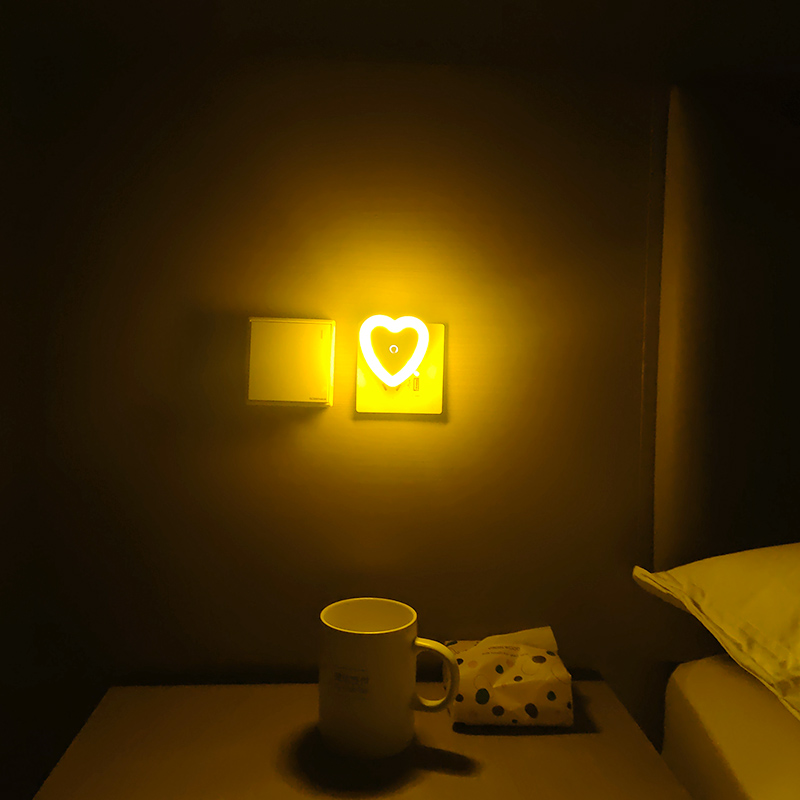 Misty Nighttime Bedside Sleep Night Light, Mood Light For Intimate Moments, Smart Light-Controlled Bedroom Atmosphere_voghion.com