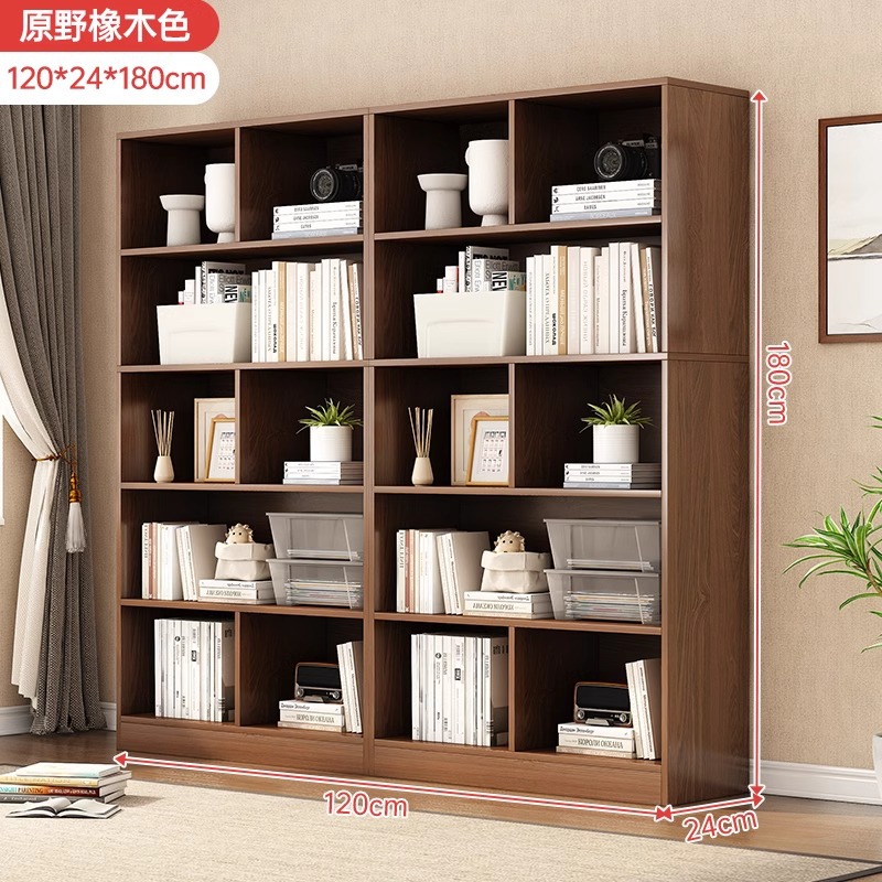 Estante de libro estante de piso sala de estar armario de almacenamiento gabinete de archivos de oficina estante simple estante librería doméstica