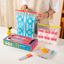 保鲜袋带滑锁食品密封袋家用冰箱专用自封厨房拉链塑封密封袋