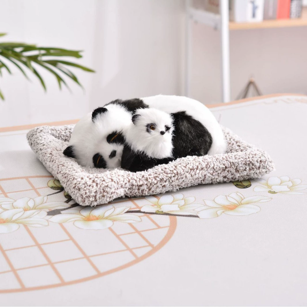 Car activated carbon bag interior simulation dog ornaments bamboo charcoal bag center console car supplies simulated bamboo charcoal dog doll