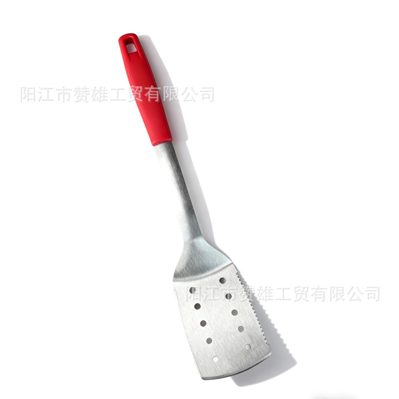 Nuevo conjunto de herramientas de barbacoa de acero inoxidable para barbacoa al aire libre, caja de ventana abierta para herramientas de barbacoa