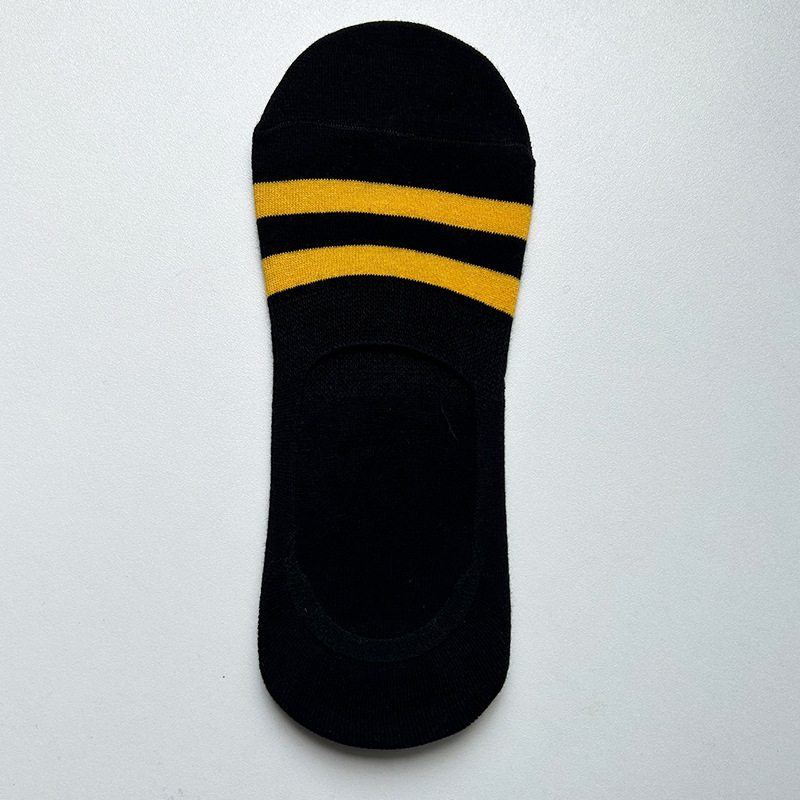 Calcetines de hombre calcetines de hombre absorbentes de sudor boca baja calcetines invisibles antideslizantes tacón verano Delgado calcetines de barco de hombre fábrica al por mayor