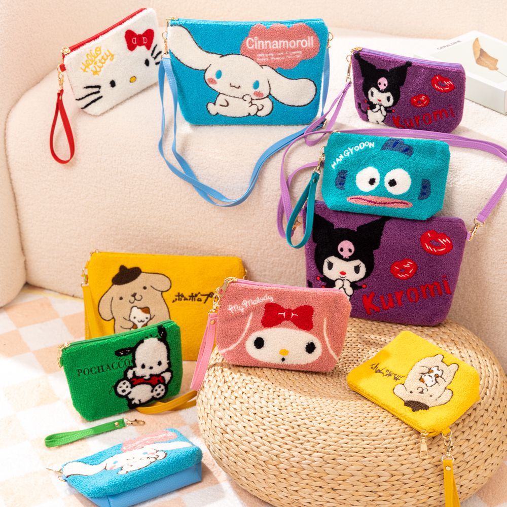 클리어런스 만화 화장품 가방 대용량 방수 세면 용품 가방 클러치 백 휴대용 보관 가방 휴대 전화 가방 숄더백