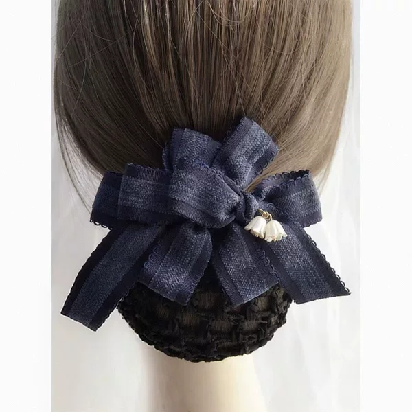 Headband, women's professional hair net, hotel nurse, flight attendant, hair styling, bank, hair accessories, hair clips, hair ornaments