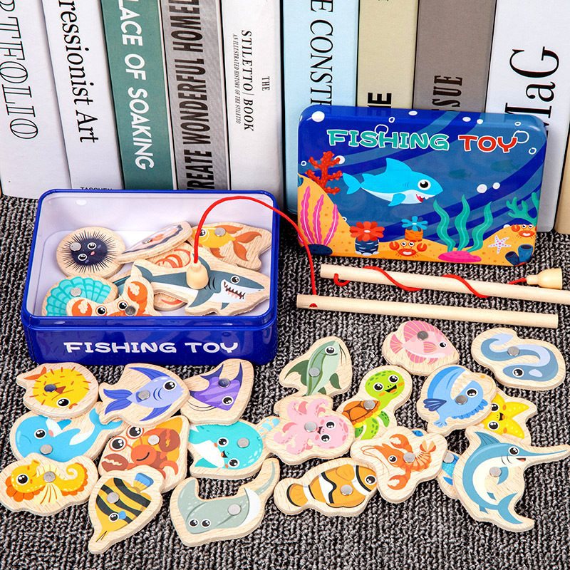 31 fish+2 fishing rods [Iron box dress]