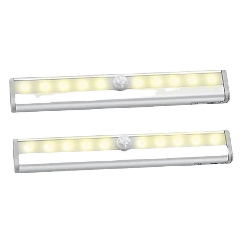 Умный датчик человеческого тела Батарея 10LED свет шкафа светодиодный индукционный свет шкафа коридор проход ночник