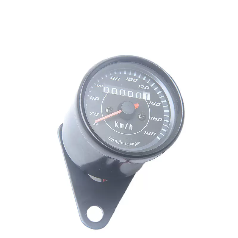 摩托车改装仪表盘嘉陵复古太子豪爵踏板里程表码表通用猴子仪表