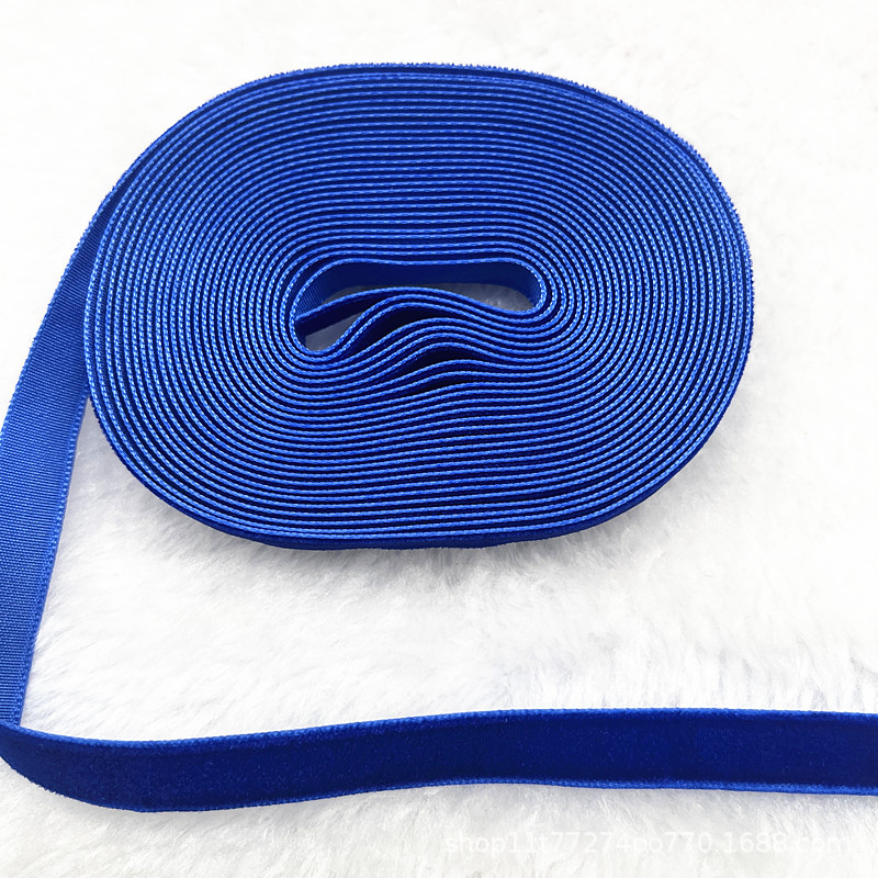 Fabricantes al por mayor 1CM hechos a mano embalaje de regalos de cinta de lana unilateral cinta de cebolla cinta de terciopelo decoración DIY