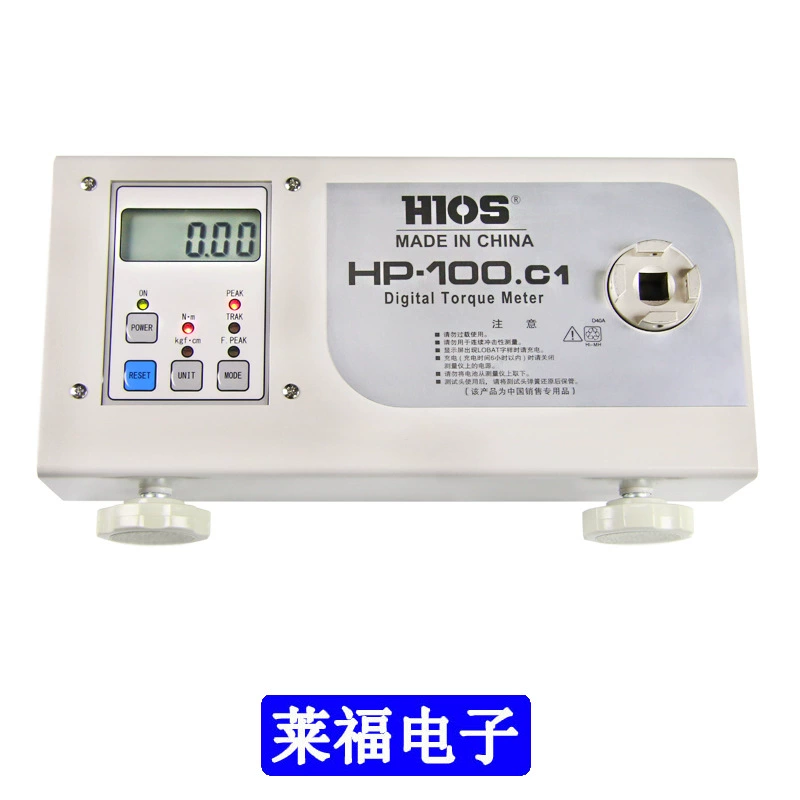 Прибор для измерения крутящего момента HIOS с хорошим захватом, отвертка HP-100.C1, тестер крутящего момента, измеритель крутящего момента