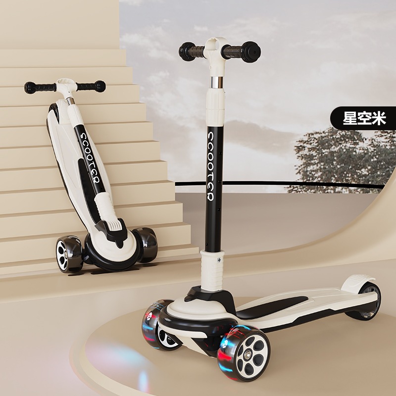 Scooter para niños 2–14 años, patinete infantil ajustable, juguete deportivo