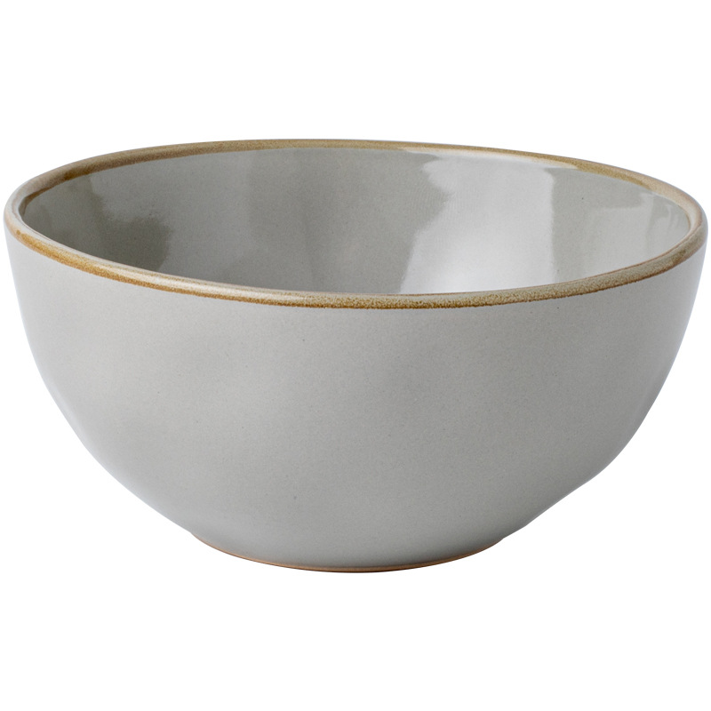 Dos paquetes de 4.5 pulgadas de agua tazón de arroz de cerámica conjunto de tazón de arroz japonés retro engrosado tazón pequeño tazón de gachas