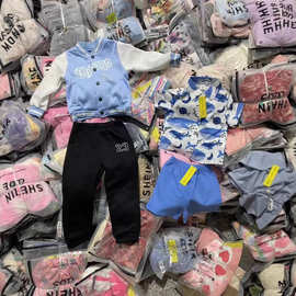 款宝宝套装时尚套装低价批发跨境外贸SHEIN夏季四季款式儿童男女