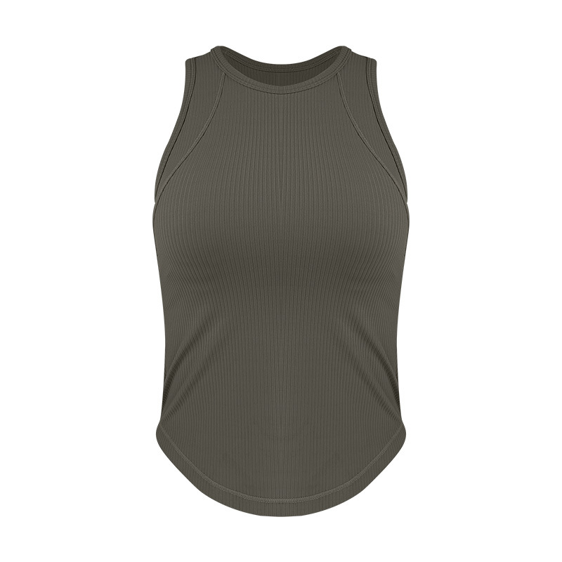 春夏新作 レディースヨガウェア 胸パッド付き一体型スポーツブラ ヨガトップス フィットネスベスト